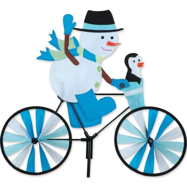 Bike Spinner Snowman 20 in