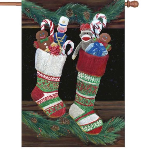 Christmas Stockings Flag