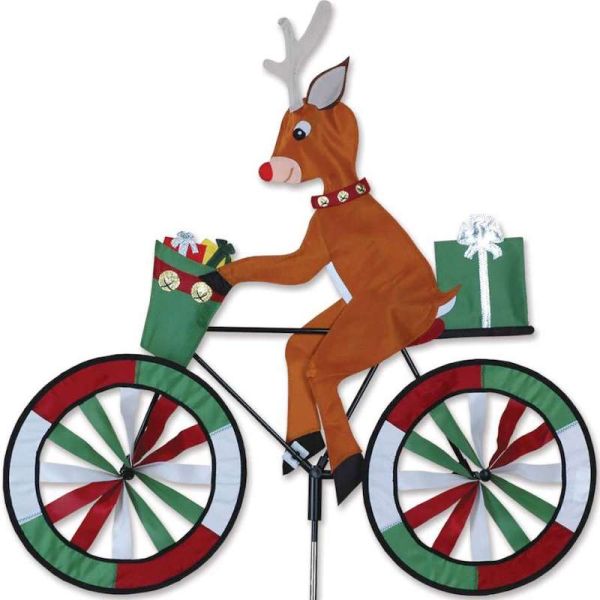 Bike Spinner Reindeer 30"