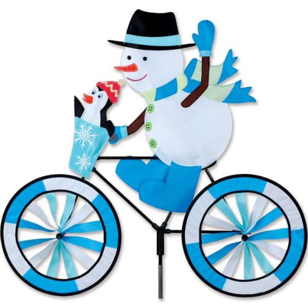 Bike Spinner Snowman 30"