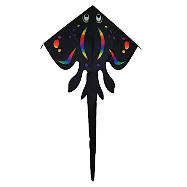 Stingray Kite Black Tie Die