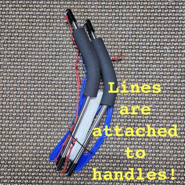 Quad Line Handles/Dyneema Line package