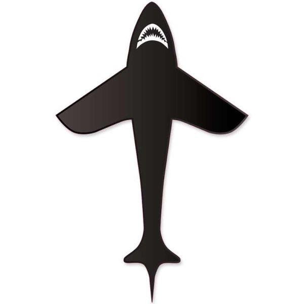 6 ft. Black Shark Kite