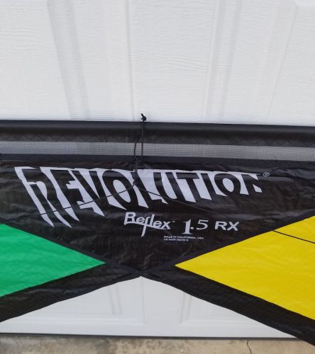 Details about   Revolution 1.5 RX SPIDER Surf City Special Edition Black Rainbow Kite Only 